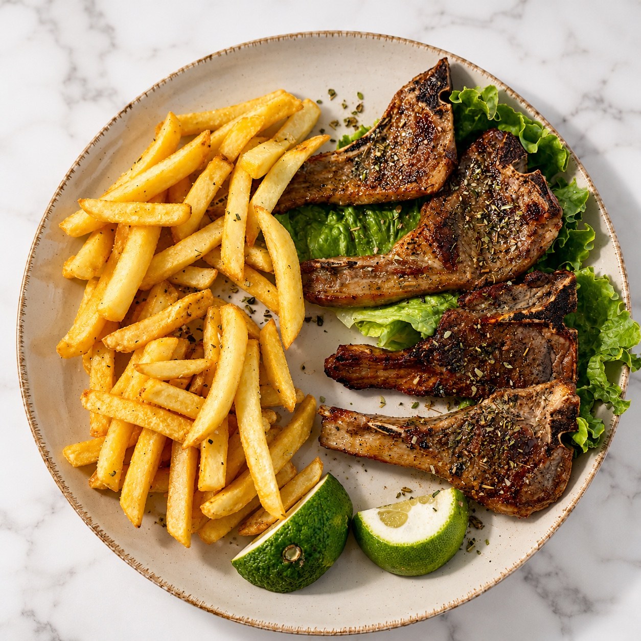 Grilled pork dish